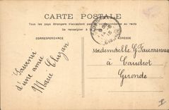 CPA Bordeaux Eglise Sainte Croix 