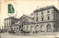 CPA Bordeaux Gare d'Orleans 