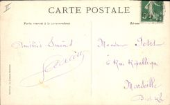 CPA Bordeaux les Allees de Tourny et le cours du XXX Juillet 