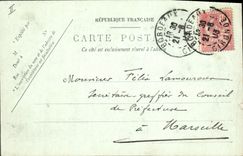 CPA Bordeaux les Quinconces la Foire 