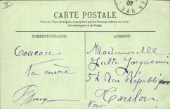 CPA Bordeaux les Quais vue prise du Pont 