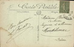 CPA Bordeaux Rue Vital Carles Tramway