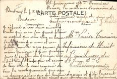 CPA Bordeaux Hopital Civil Facade de la rue Jean Burguet 