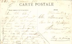 CPA Bordeaux les Allees de Tourny et le Cours du XXX Juillet 