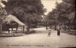 CPA Bordeaux Parc Bordelais la Grande Allee 