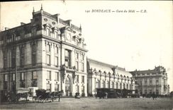 CPA Bordeaux Gare du Midi 