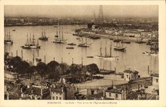CPA Bordeaux la rade vue prise de l'eglise Sainte Michel 