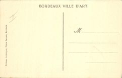 CPA Bordeaux la rade vue prise de l'eglise Sainte Michel 