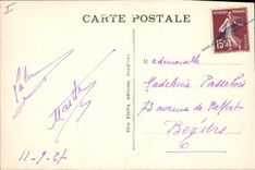 CPA Bordeaux les Allees de Tourny 