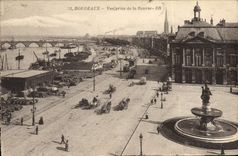 CPA Bordeaux vue prise de la Bourse 