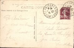 CPA Bordeaux vue prise de la Bourse 