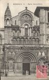 CPA Bordeaux Eglise Sainte Croix 