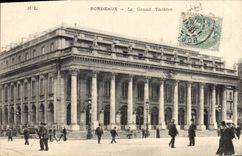 CPA Bordeaux le Grand Theatre 