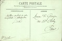 CPA Bordeaux Detail du Monument des Girondins 