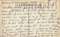 CPA Bordeaux la Terrasse du jardin Public 