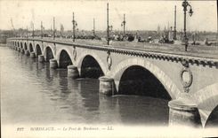 CPA Bordeaux le Pont de Bordeaux 