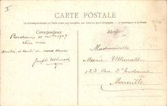 CPA Bordeaux hotel de ville les jardins 