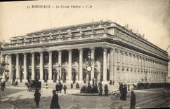 CPA Bordeaux le Grand Theatre 