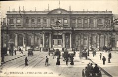 CPA Bordeaux l'hotel de ville 
