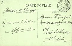 CPA Bordeaux Fontaine et Place de la Comedie 