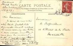 CPA Bordeaux le Square Gambetta 