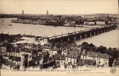 CPA Bordeaux vue generale prise de l'eglise St Michel 