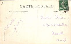 CPA Bordeaux Gloria Victis et Tour Pey Berland 