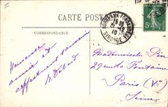 CPA Bordeaux les ruines du palais Gallien III siecle 