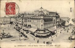 CPA Bordeaux Allees de tourney cours du XXX Juillet 