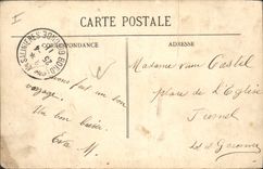 CPA Bordeaux Allees de tourney cours du XXX Juillet 