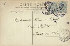 CPA Bordeaux les Colonnes Rostrales 