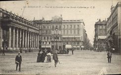 CPA Bordeaux Place de la Comedie 