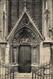 CPA Paris Notre Dame Porte rue du Cloitre Notre Dame 