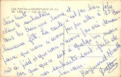 CPA Les Payas en Champsaur H A Cafe du Lac 