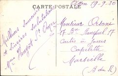 CPA Agen Ruisseau de la Masse et Pont Canal