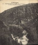 CPA l'Auvergne Chateauneuf les Bains Puy de Dome Le Parc et les Grands Bains 