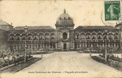 CPA Asile National du Vesinet Facade principale 
