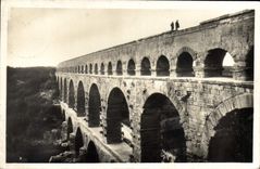 CPA Nimes Gard Le Pont du Gard 