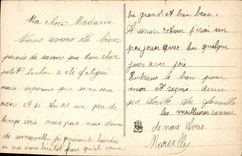 CPA Therese de l'Enfant Jesus a 15 ans et sa cceur Celine 