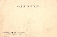 CPA Hotellerie de la Sainte Baume Saint Zacharie Var Ste Marie Magdaleine a la Grotte