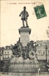 CPA Le Mans Statue du General Chancy 