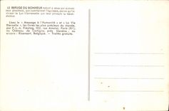 CPA La demeure de la paix et de la joie