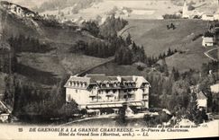 CPA De Grenoble a la Grande Chartreuse St Pierre de Chartreuse Hotel du Grand Som 
