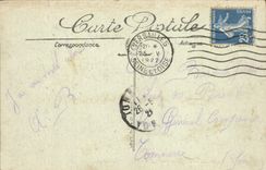 CPA Versailles Le Chateau Vue generale 