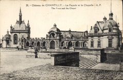 CPA Chateau de Chantilly La Facade et la Chapelle 