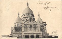 CPA Basilique de Sacre Coeur etat actuel 