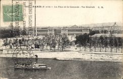 CPA Paris La Place de la Concorde Vue generale 