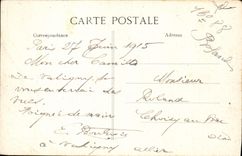 CPA Paris Palais du Senat et Jardins du Luxembourg