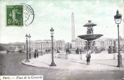 CPA Paris place de la Concorde 