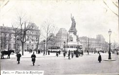 CPA Paris Place de la Republique 